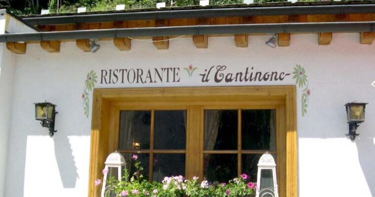 Al ristorante Il Cantinone