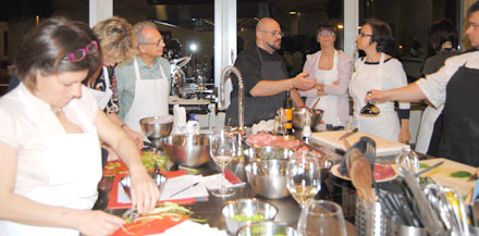 Lezione con lo chef Andrea Alfieri