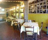Tavoli del ristorante Don Camillo