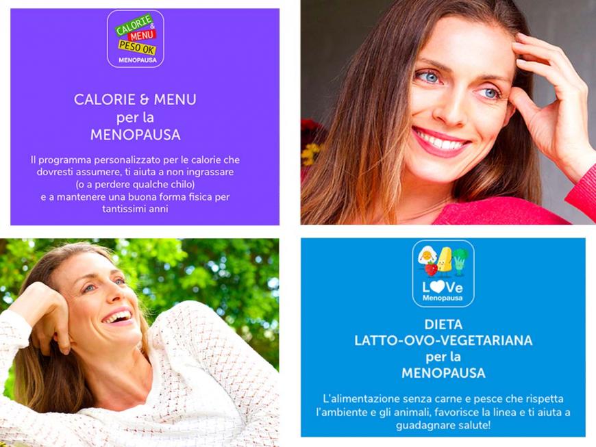 Menopausa? Due programmi alimentari personalizzabili sono ora online e gratis sul sito Educazione Nutrizionale Grana Padano
