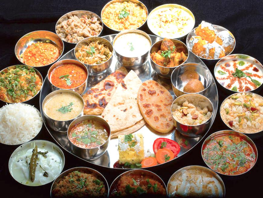 Thali indiano. Il piatto come lo vuoi tu