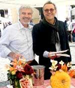Claudio Menconi con Massimo Bottura