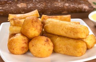 Manioca fritta: Palitos de yuca