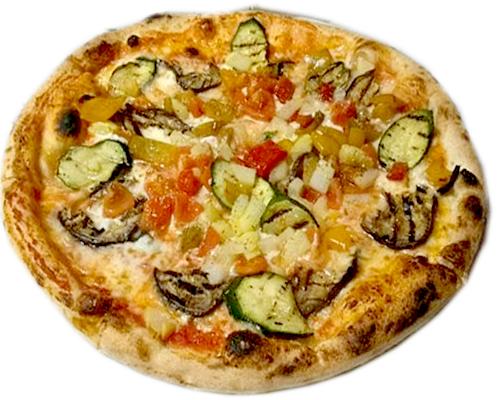 Pizza vegetariana o ortolana