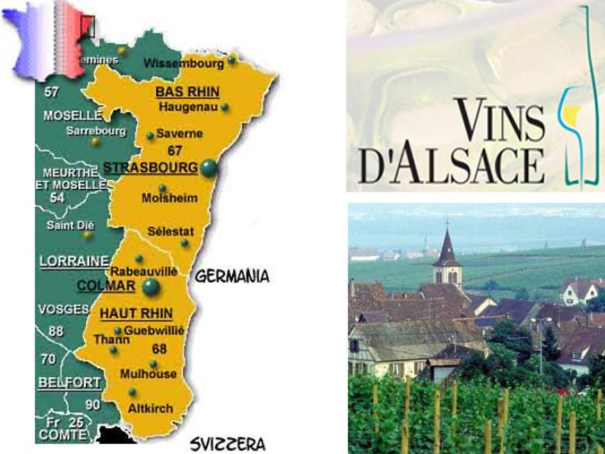 Vini francesi dell’Alsazia