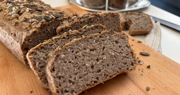Pane al grano saraceno (senza glutine e con fermentazione naturale)