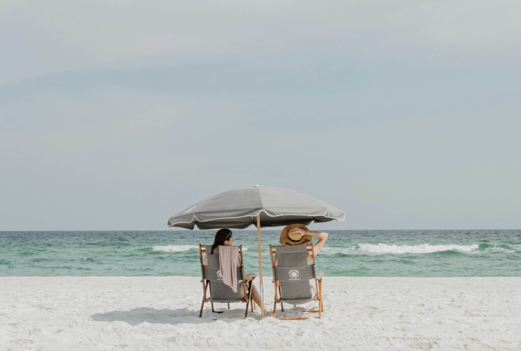 Ombrellone in spiaggia