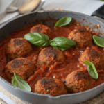 Polpette di lenticchie al sugo