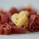 Pasta a forma di cuore