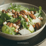 Insalata di Ceci con Mele e Noci Pecan